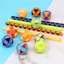image-Children's Magic Ruler 24 Sections Plastic Toy