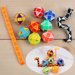 image-Children's Magic Ruler 24 Sections Plastic Toy