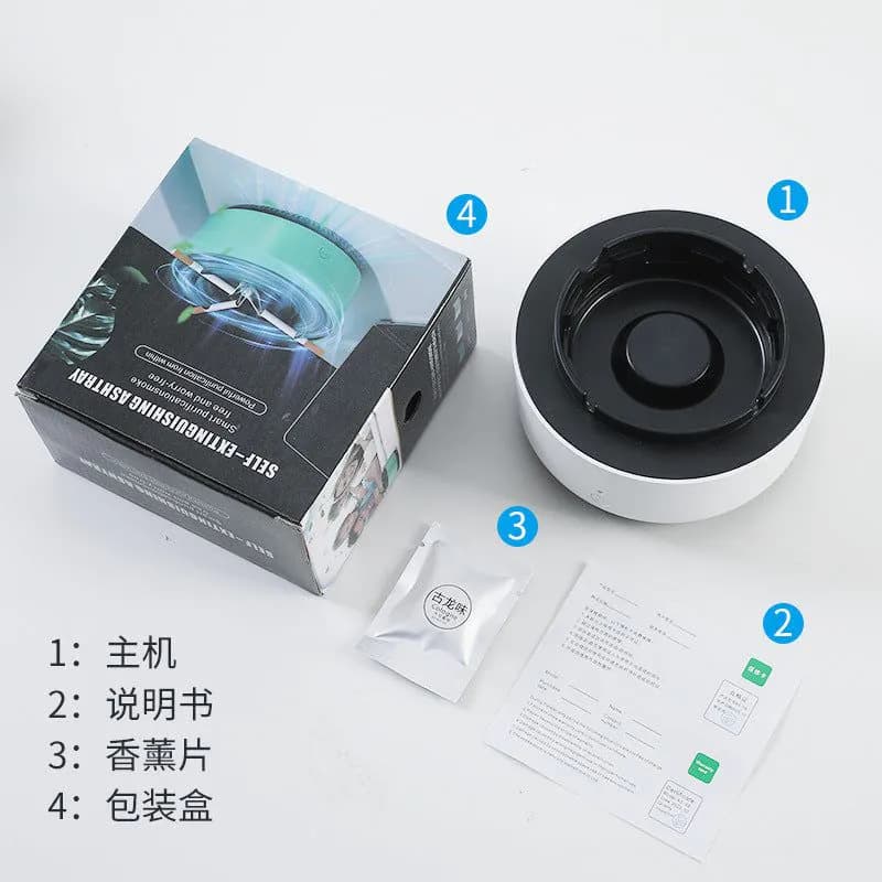 image-Creative Smoke Purifier Ashtray for Home & Car
