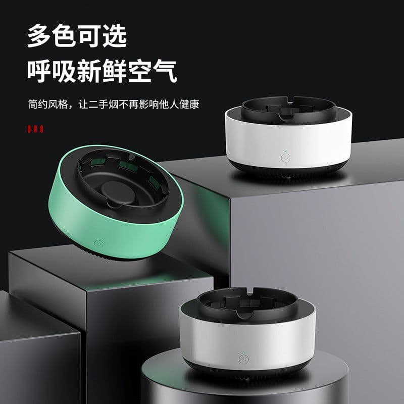 image-Creative Smoke Purifier Ashtray for Home & Car