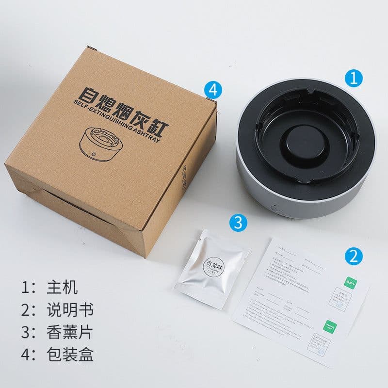 image-Creative Smoke Purifier Ashtray for Home & Car