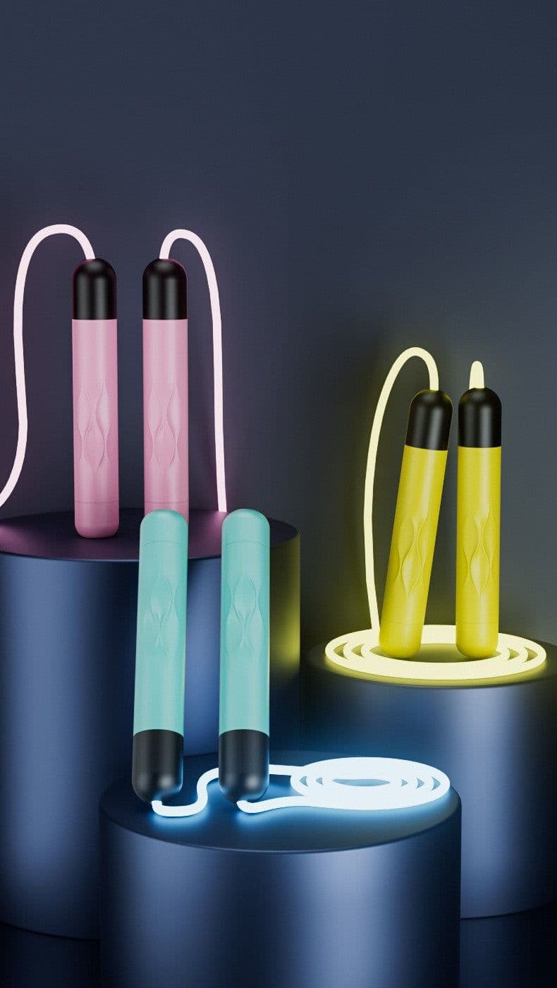 image-Luminescent Skipping Rope with Flash Light