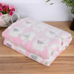 image-Junzhe Pets Dog Seat Cushion 25x25cm Flannel Paw Print