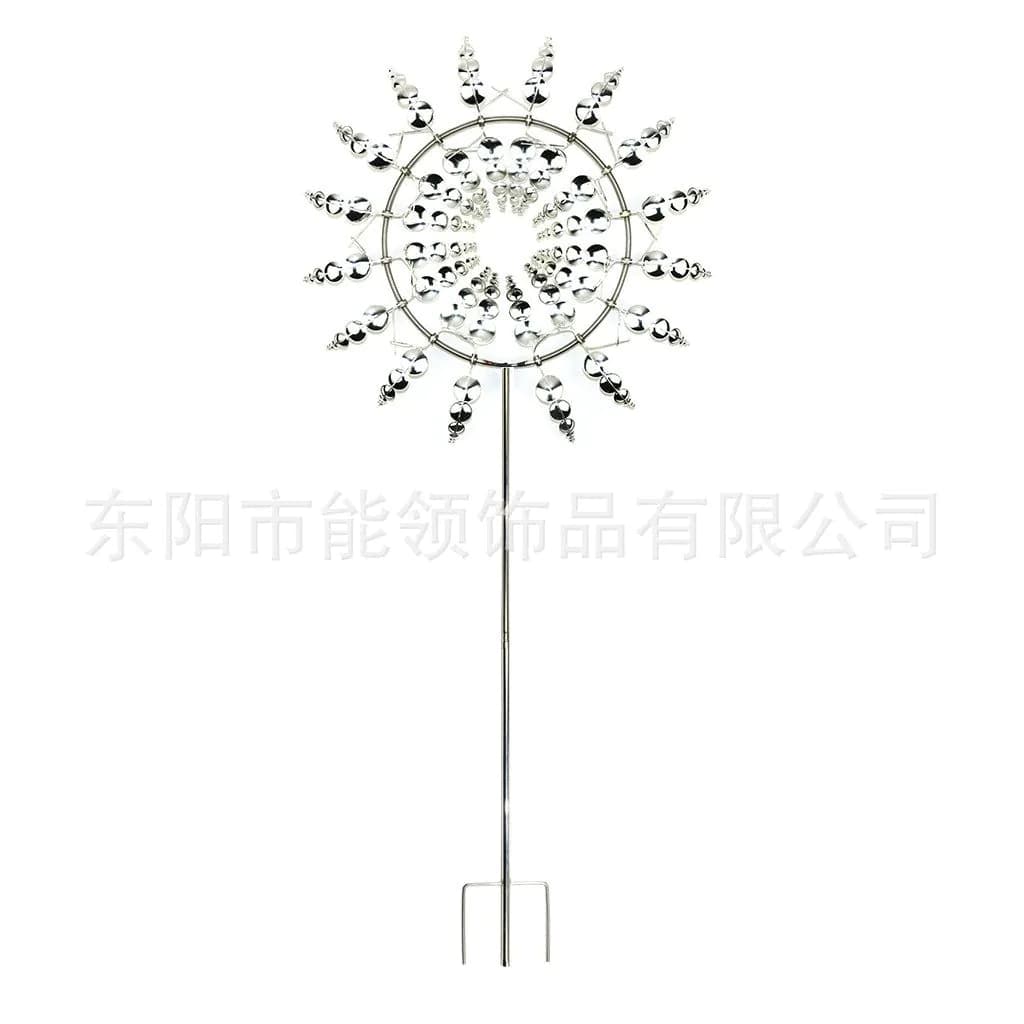 image-Cross-border Explosion Model Outdoor Windmill Iron Art Independent Station Amazon Garden Lawn Weathervane Courtyard
