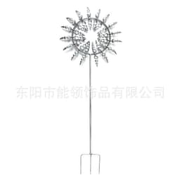 image-Cross-border Explosion Model Outdoor Windmill Iron Art Independent Station Amazon Garden Lawn Weathervane Courtyard