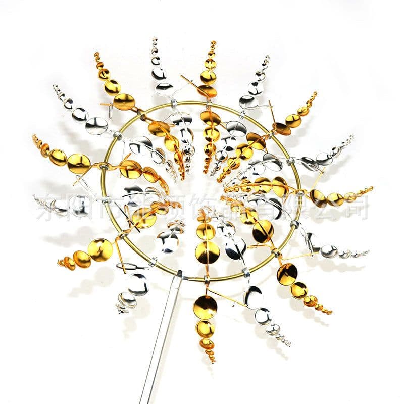 image-Cross-border Explosion Model Outdoor Windmill Iron Art Independent Station Amazon Garden Lawn Weathervane Courtyard
