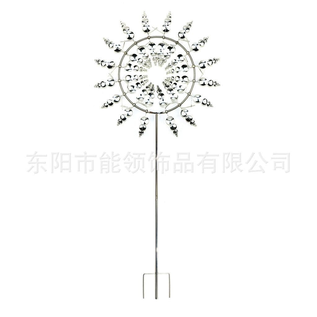 image-Cross-border Explosion Model Outdoor Windmill Iron Art Independent Station Amazon Garden Lawn Weathervane Courtyard