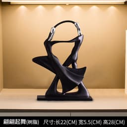 image-Ceramic Decorations Set - Abstract Modern Home Decor