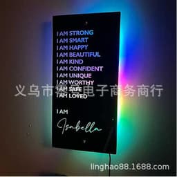 image-AFFIRMATIONS MIRROR Acrylic Mirror 20x40cm