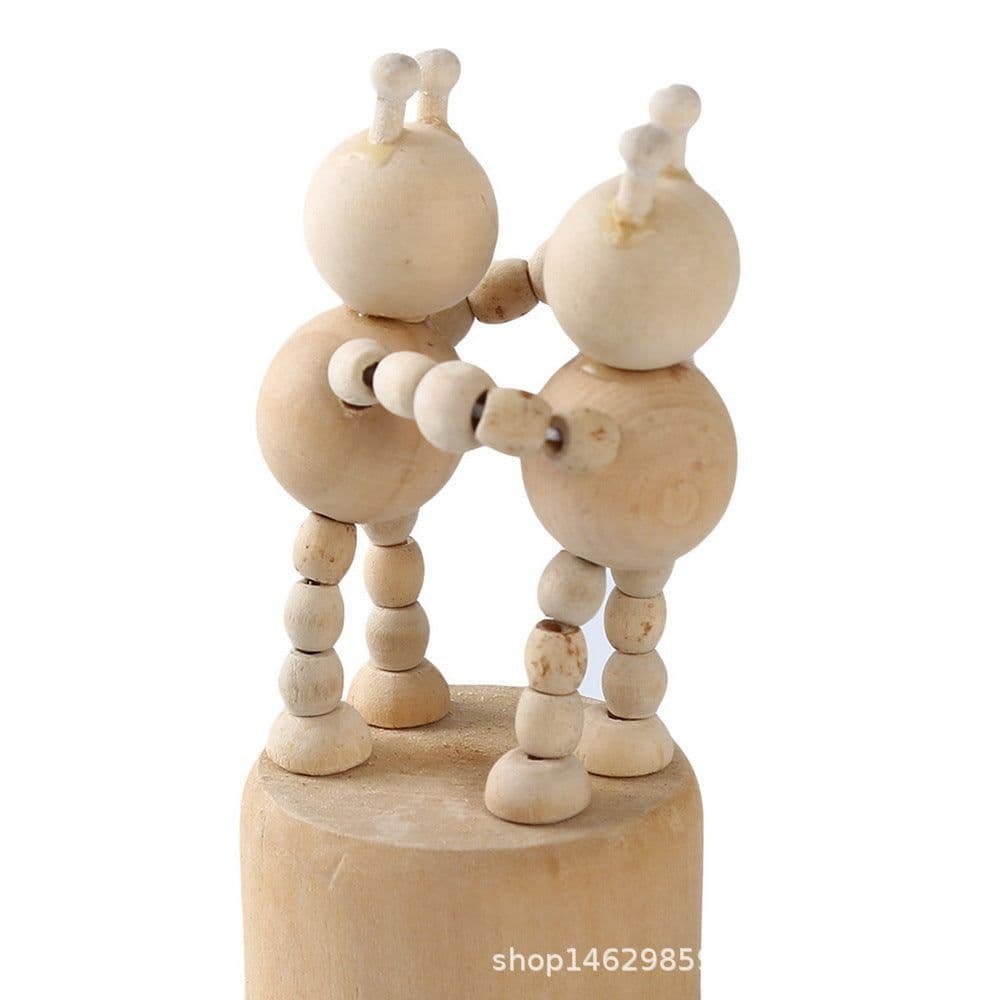image-Wooden Animal Ornaments - Desktop Decoration