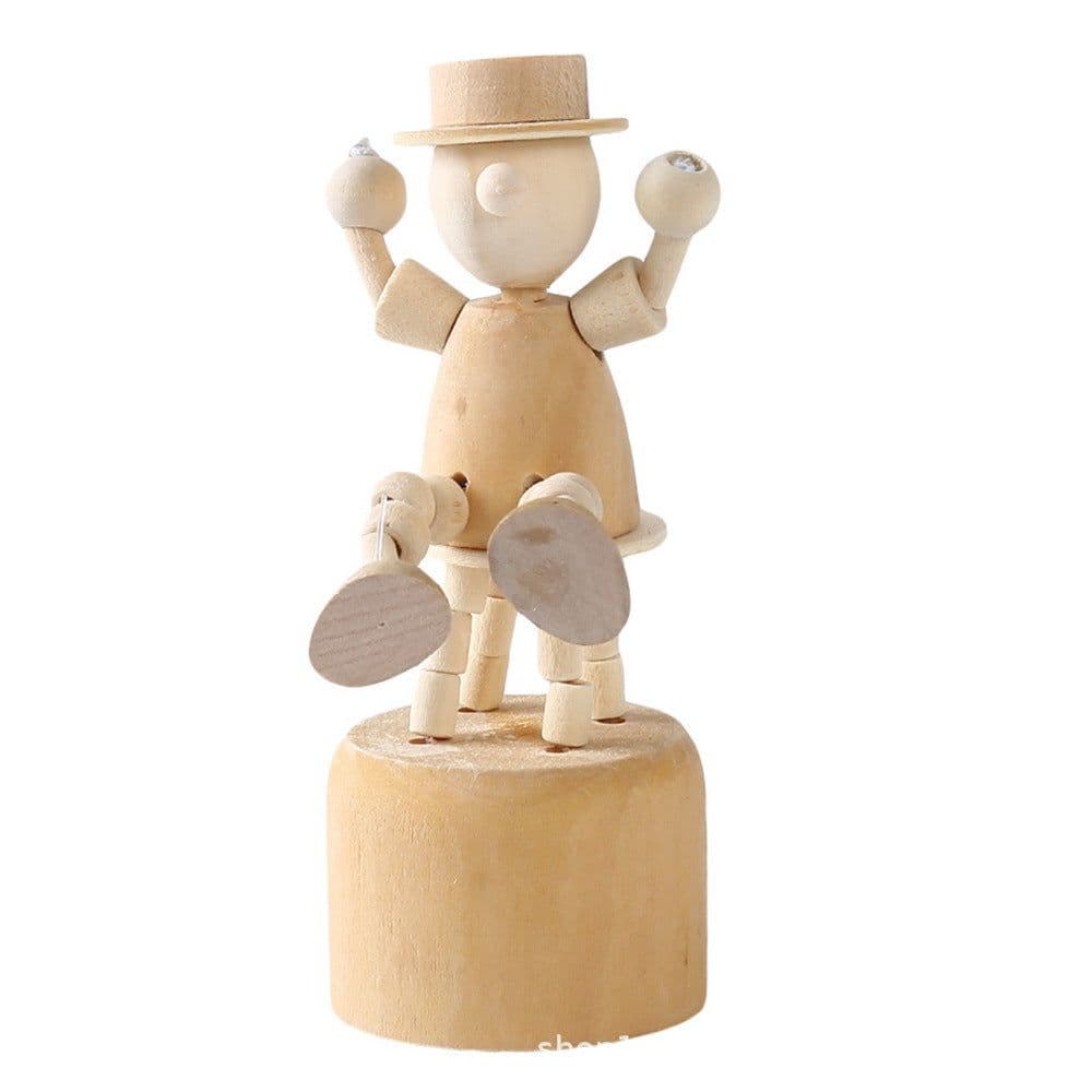 image-Wooden Animal Ornaments - Desktop Decoration