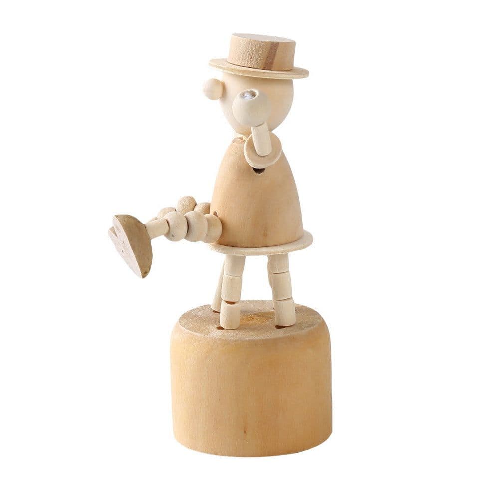 image-Wooden Animal Ornaments - Desktop Decoration