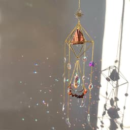 image-Crystal Diamond Sun Catcher - Rainbow Pendant
