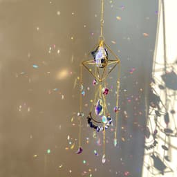 image-Crystal Diamond Sun Catcher - Rainbow Pendant