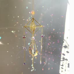image-Crystal Diamond Sun Catcher - Rainbow Pendant