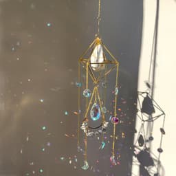 image-Crystal Diamond Sun Catcher - Rainbow Pendant
