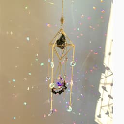 image-Crystal Diamond Sun Catcher - Rainbow Pendant