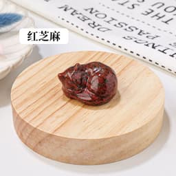 image-Natural crystal napping cat ornaments, crystal raw stones, semi-precious stones, carved mineral specimens, home decoration ornaments wholesale