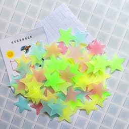 image-Foreign Trade Luminous Star Wall Stickers 3D