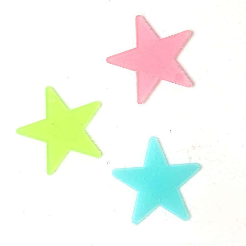 image-Foreign Trade Luminous Star Wall Stickers 3D