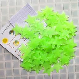 image-Foreign Trade Luminous Star Wall Stickers 3D