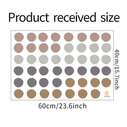 image-FX-E18 Wall Sticker - Polka Dot Girls 40x60cm