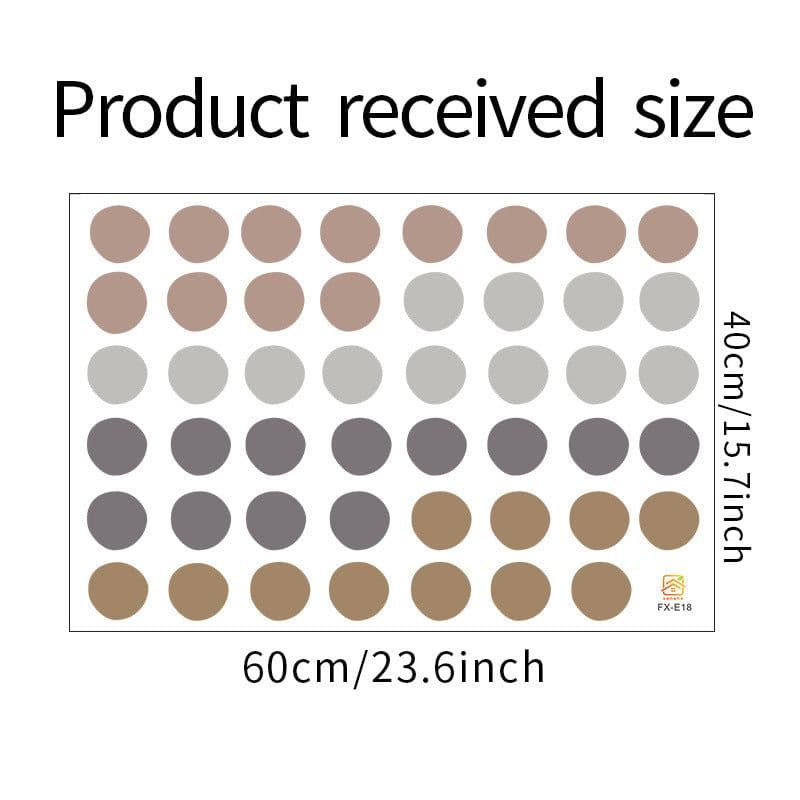 image-FX-E18 Wall Sticker - Polka Dot Girls 40x60cm