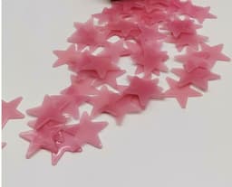 image-Luminous Star Wall Stickers 3CM - 100 Pack Fluorescent