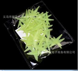 image-Luminous Star Wall Stickers 3CM - 100 Pack Fluorescent