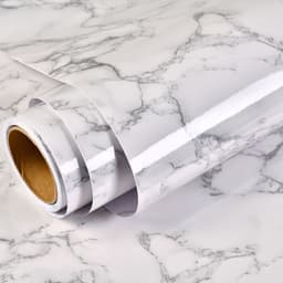 image-Jin Hui PVC Wall Sticker - Marble 120cm Waterproof