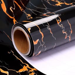 image-Jin Hui PVC Wall Sticker - Marble 120cm Waterproof