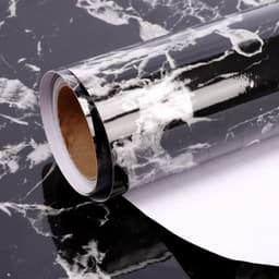 image-Jin Hui PVC Wall Sticker - Marble 120cm Waterproof