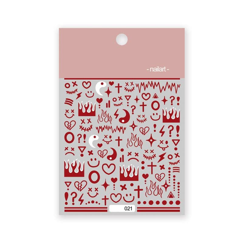 image-Internet celebrity cartoon stickers bear rabbit cat dog Klein blue carrot flower cloud three-dimensional adhesive stickers
