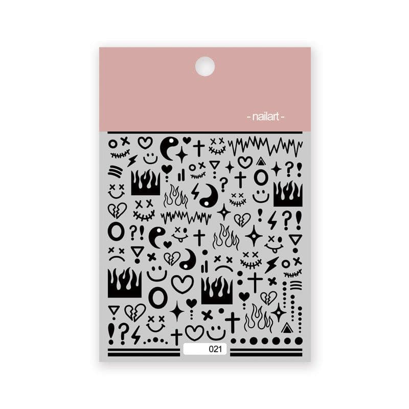 image-Internet celebrity cartoon stickers bear rabbit cat dog Klein blue carrot flower cloud three-dimensional adhesive stickers