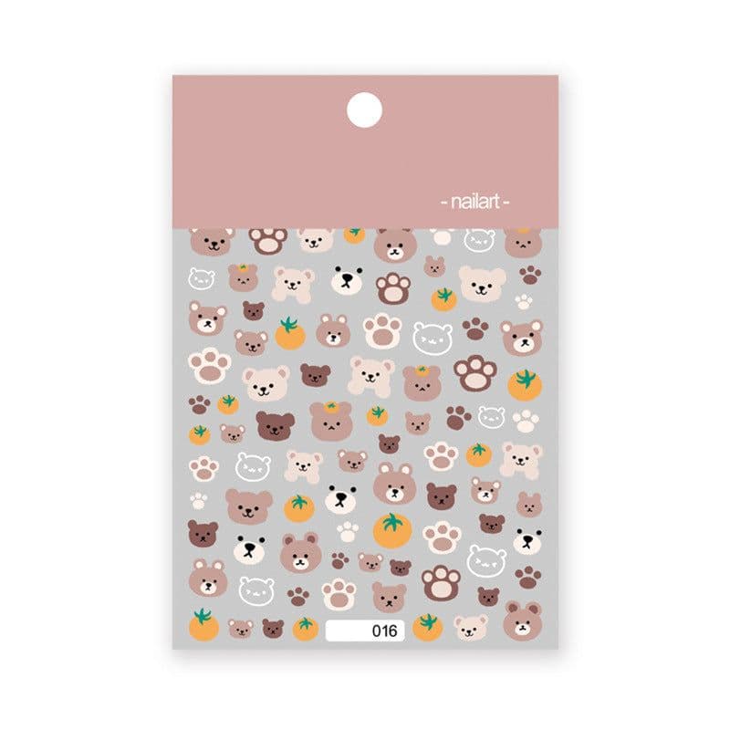 image-Internet celebrity cartoon stickers bear rabbit cat dog Klein blue carrot flower cloud three-dimensional adhesive stickers