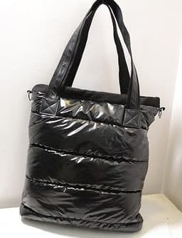image-Autumn and winter down bag space bag one-shoulder padded jacket bag women's bag gloves cotton clothing large capacity bag casual bag diagonal bag