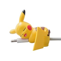 image-Bite Cartoon Cable Protector - Green Sleeping Cat