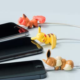 image-Bite Cartoon Cable Protector - Green Sleeping Cat