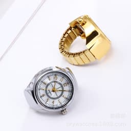 image-Gogoey Digital Ring Watch Gold