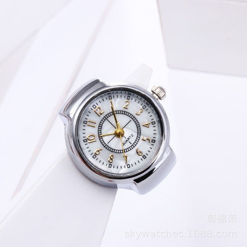 image-Gogoey Digital Ring Watch Gold