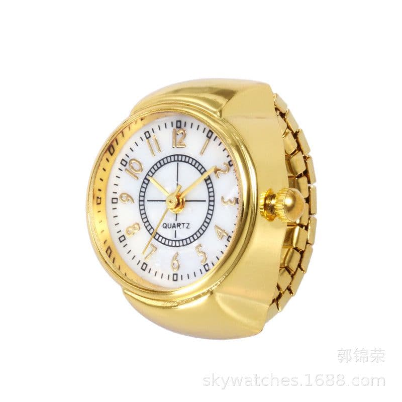 image-Gogoey Digital Ring Watch Gold