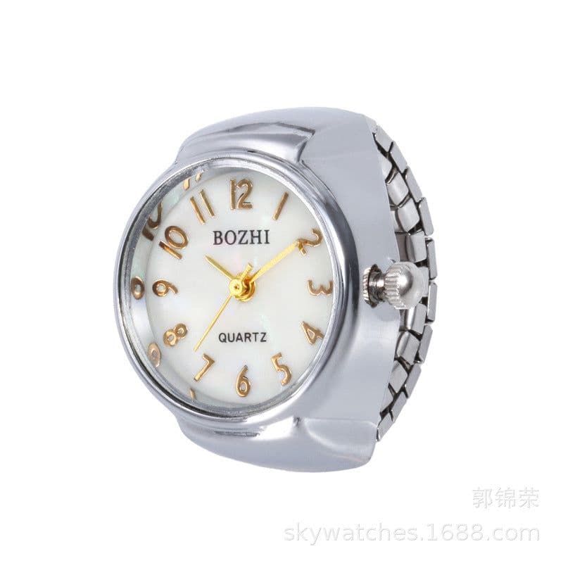 image-Gogoey Digital Ring Watch Gold