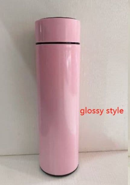 image-Smart ThermosCup Temperature Measurement Double-layer Stainless Steel Touch Temperature Display Men And Women Water Cup Gifts Customized Lettering