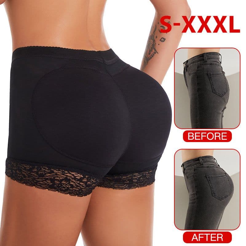 image-Disina Padded Underwear - Apricot Spandex XXXL