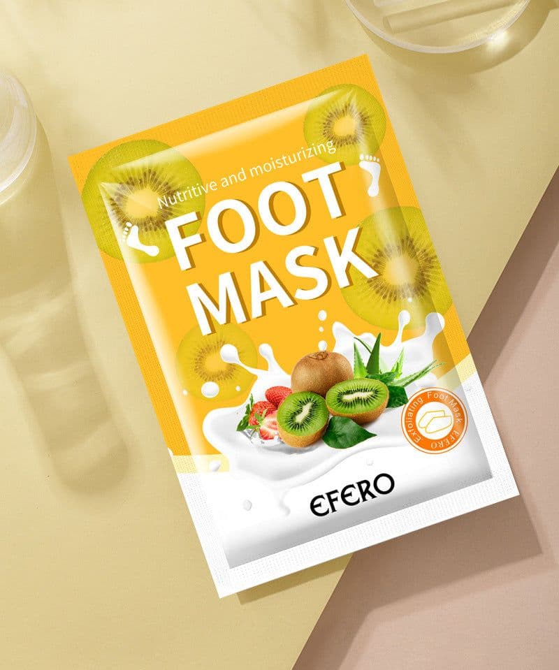 image-efero foot mask, horny calluses, dead skin, rose foot mask, putimi manufacturer, Longwei