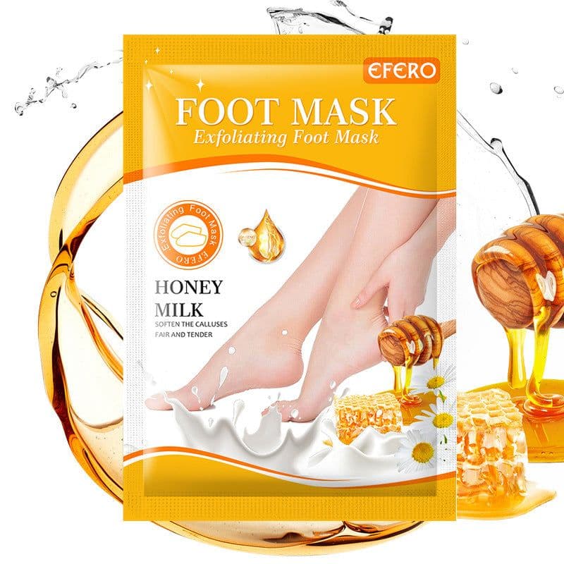 image-efero foot mask, horny calluses, dead skin, rose foot mask, putimi manufacturer, Longwei