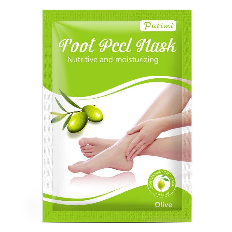 image-efero foot mask, horny calluses, dead skin, rose foot mask, putimi manufacturer, Longwei