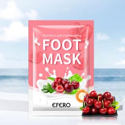 image-efero foot mask, horny calluses, dead skin, rose foot mask, putimi manufacturer, Longwei