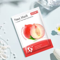 image-efero foot mask, horny calluses, dead skin, rose foot mask, putimi manufacturer, Longwei