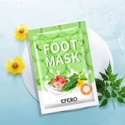 image-efero foot mask, horny calluses, dead skin, rose foot mask, putimi manufacturer, Longwei